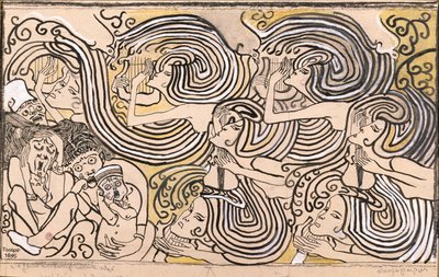 Shipwreck, 1895 by Jan Toorop